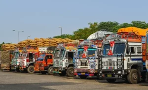 lorries using truckrr fleet management software